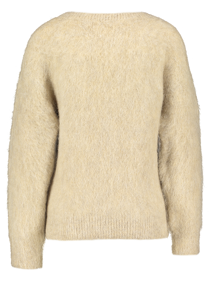 Tauppe kleurige wollen pull Emery Club L'Avenir