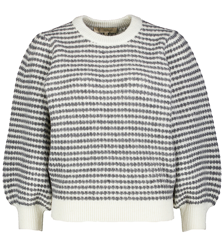 Beige gestreepte trui Camilla Peppercorn 