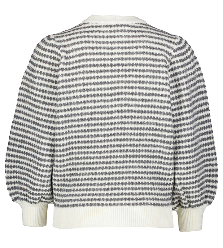 Beige gestreepte trui Camilla Peppercorn 