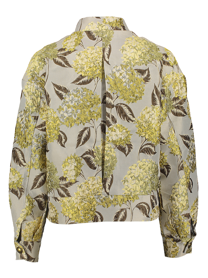 Beige vestje met multicolor print Kaiza Peppercorn