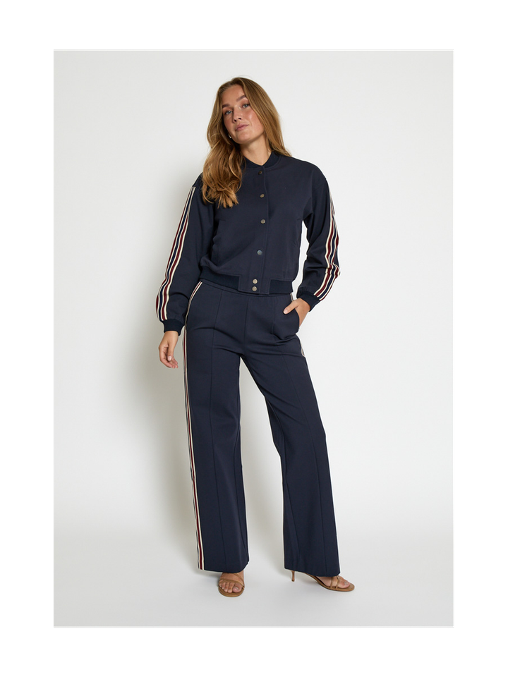 Donkerblauwe bomberjas Marabella Jacket Minus