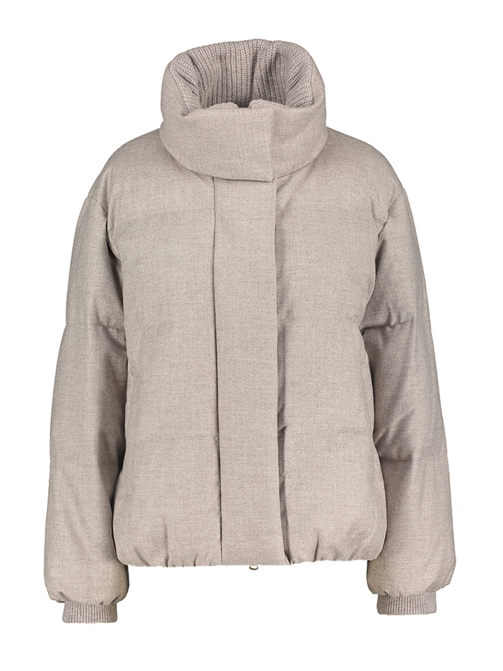 Beige pufferjas Diana Levico Duno