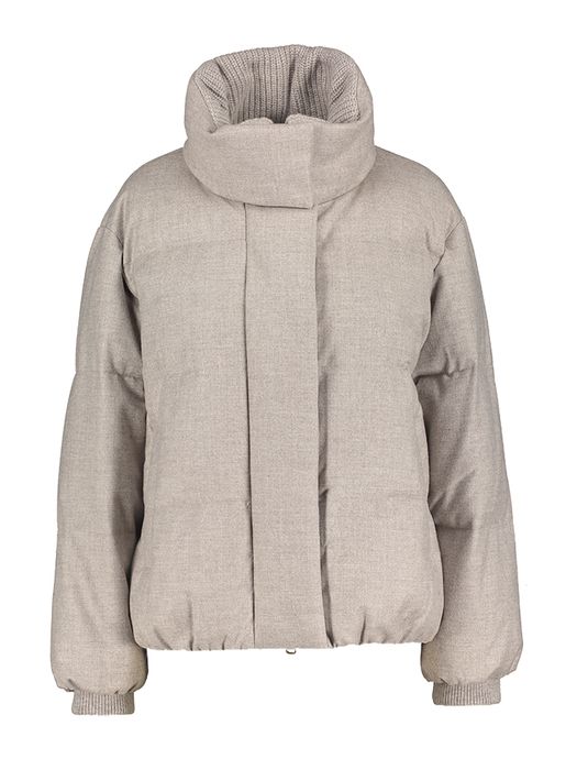 Beige pufferjas Diana Levico Duno