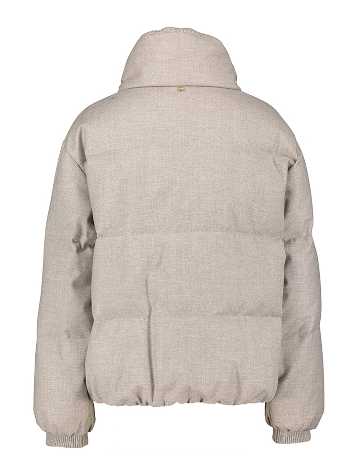 Beige pufferjas Diana Levico Duno
