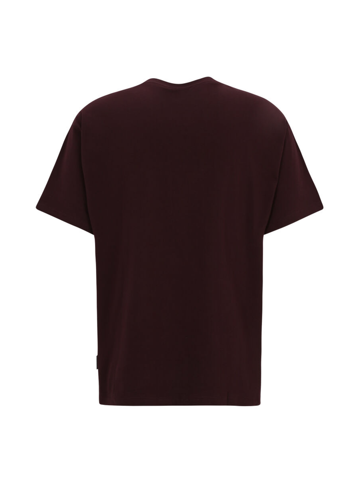Aubergine t-shirt relaxed What The Duck Iriedaily 