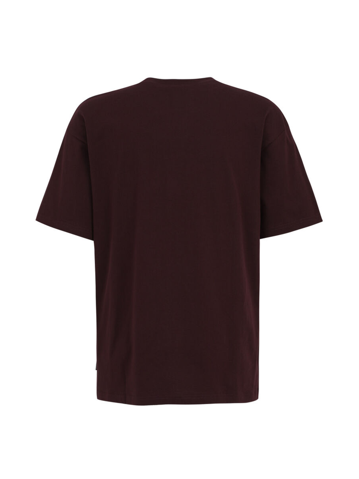 Aubergine t-shirt relaxed vamp cat Iriedaily 