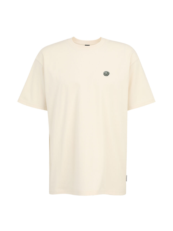 Beige katoenen t-shirt Kronkorken Iriedaily 