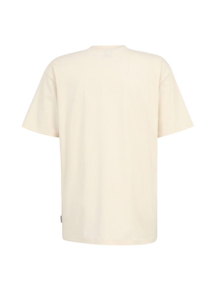 Beige katoenen t-shirt Kronkorken Iriedaily 