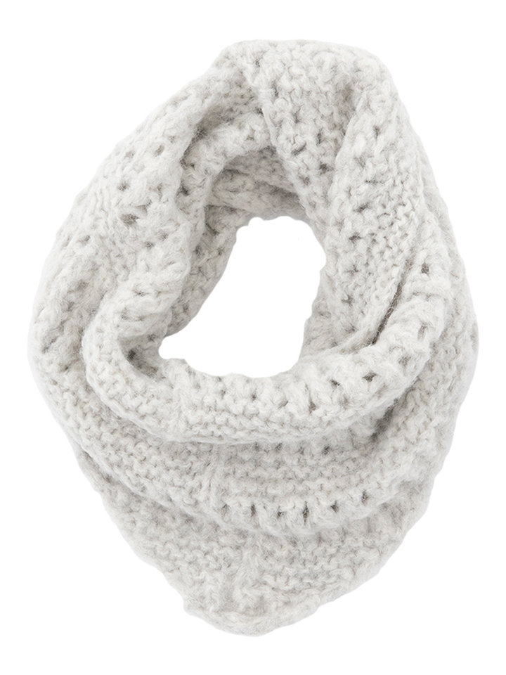 Grijze driehoek sjal Falie Inti