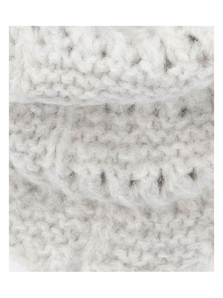 Grijze driehoek sjal Falie Inti