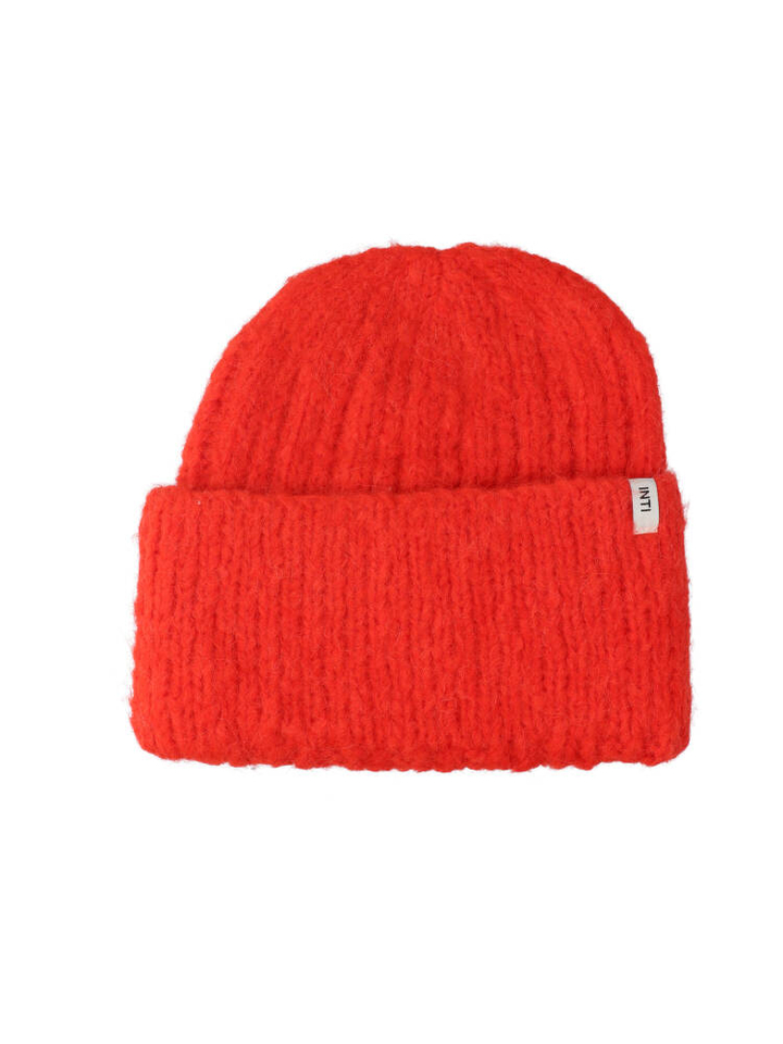 Oranje wollen muts Medellin Inti