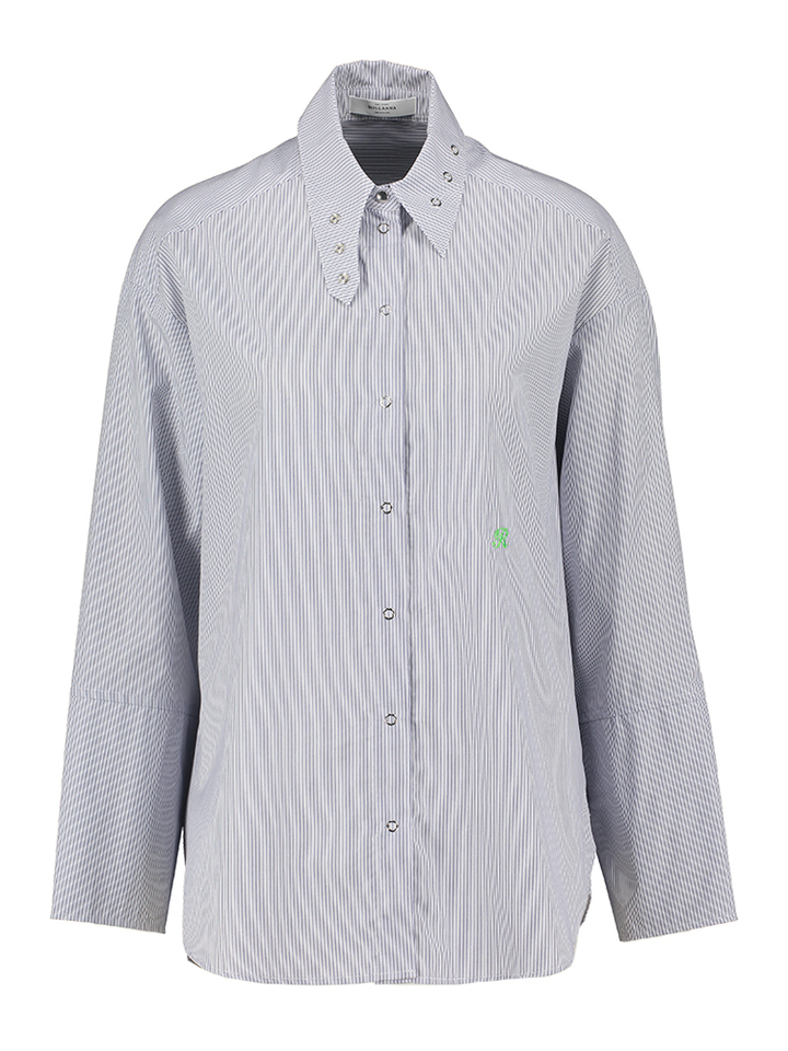 Blauwe gestreepte bloes Ally Roseanna