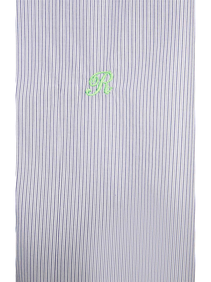 Blauwe gestreepte bloes Ally Roseanna