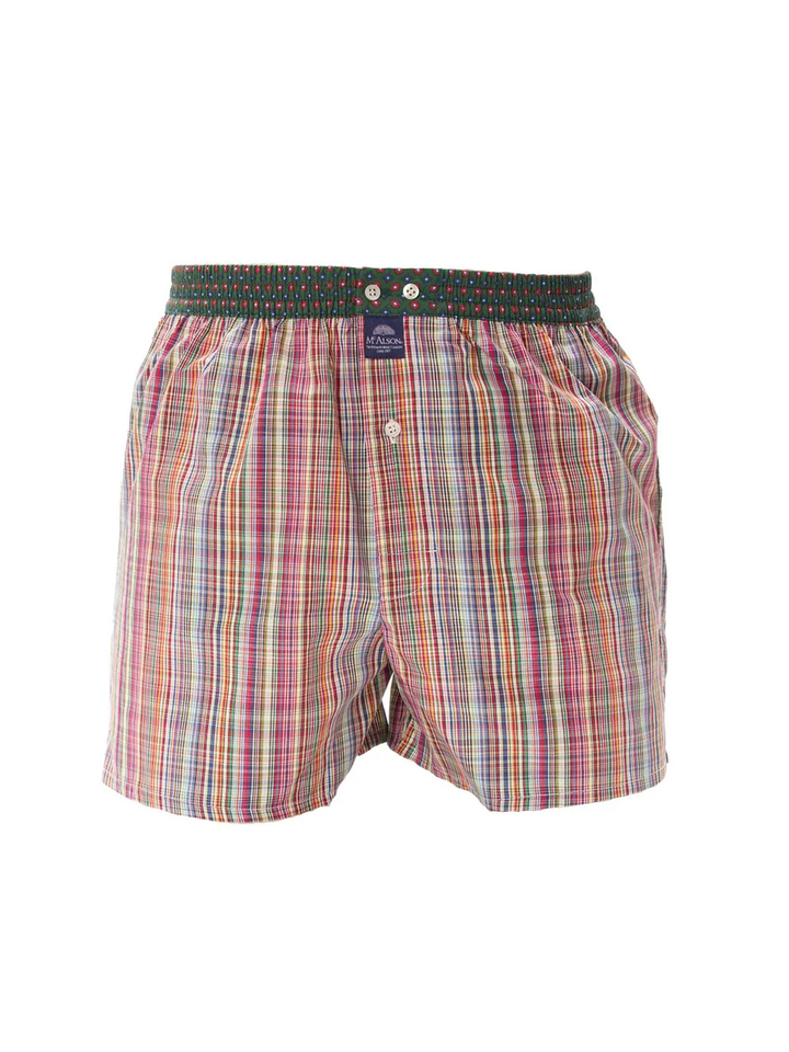 Multicolor checkered boxershort Mc Alson