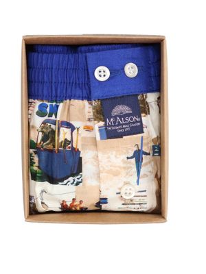 Beige boxershort winterpret Mc Alson