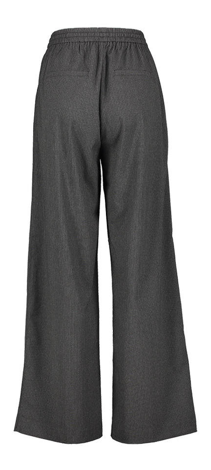 Grijze broek met fijne krijtstreep Stay Grace&Mila