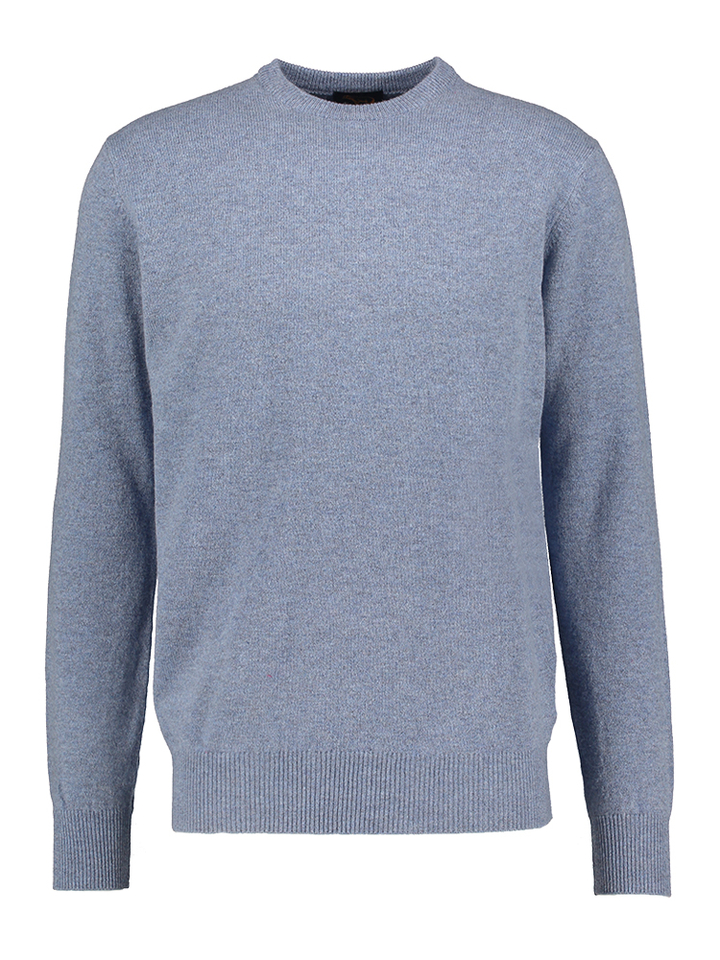 lichtblauwe wollen trui Osborne