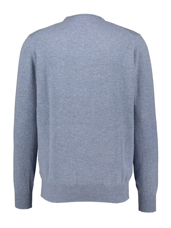lichtblauwe wollen trui Osborne