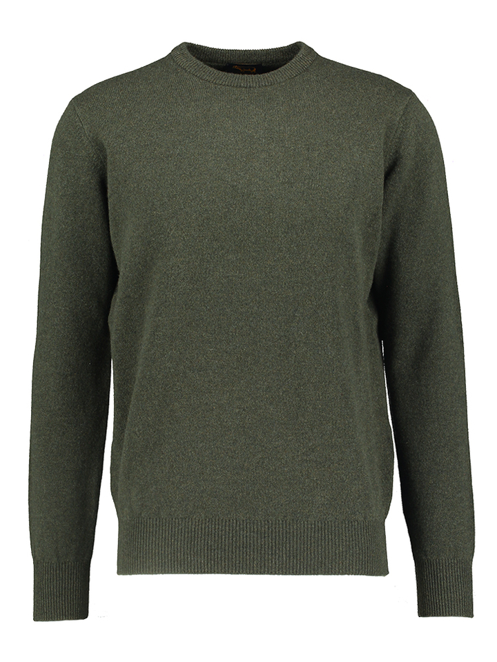 Groene wollen trui Osborne