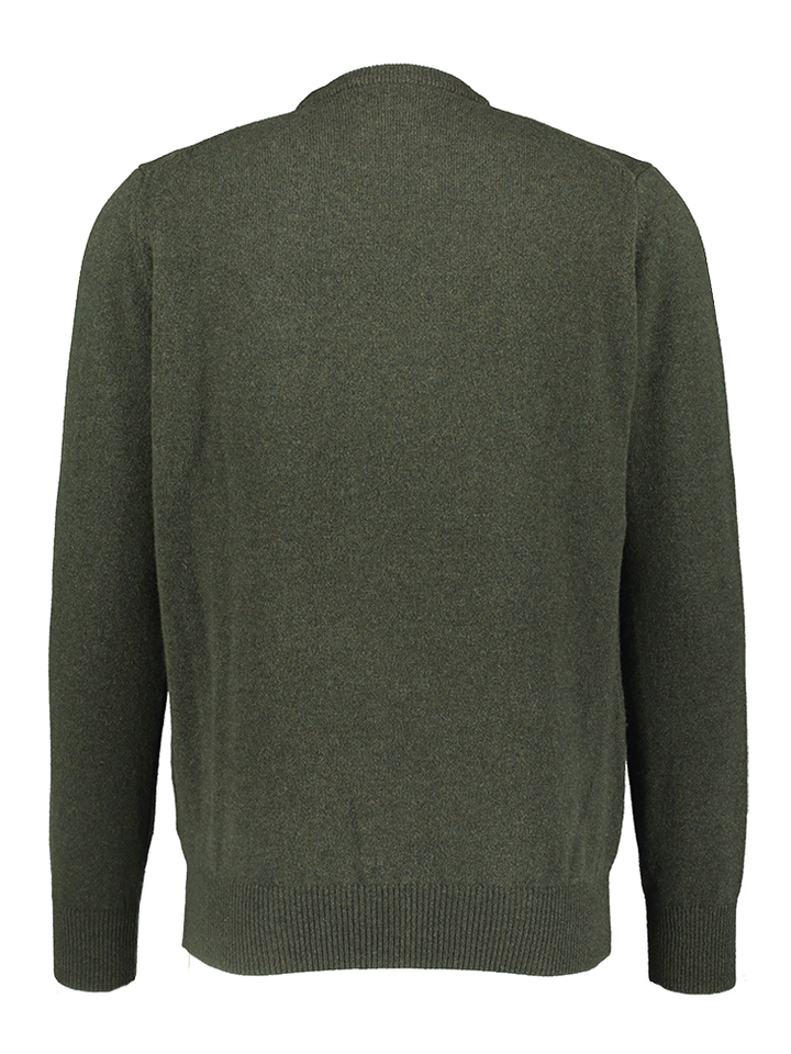 Groene wollen trui Osborne