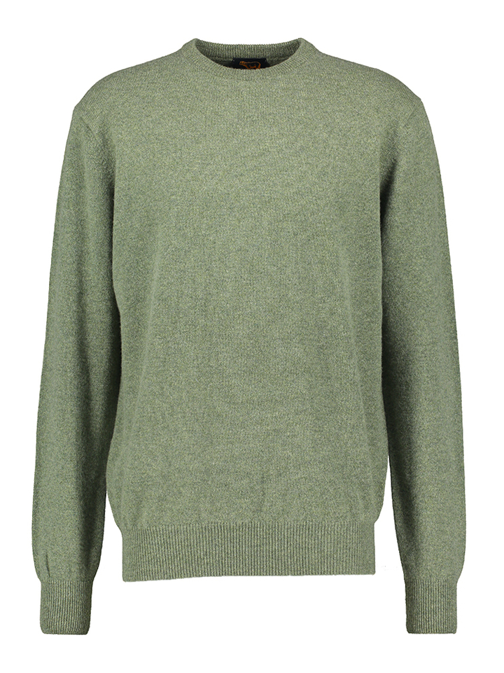 Groene wollen trui Osborne