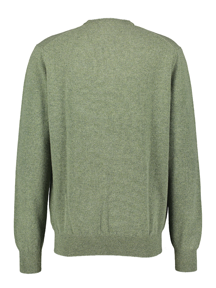 Groene wollen trui Osborne