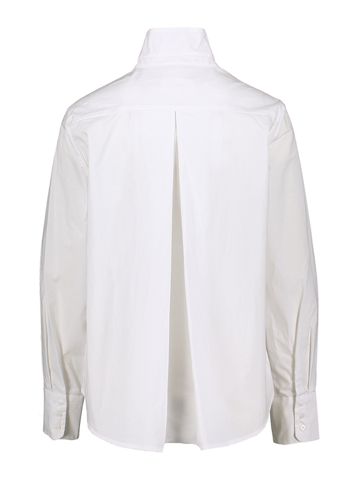 Witte katoenen bloes Psophia