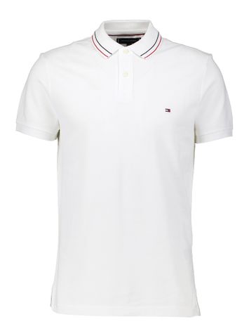 Witte polo met korte mouwen Tommy Hilfiger 
