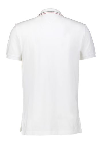 Witte polo met korte mouwen Tommy Hilfiger 