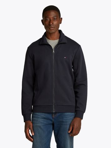 Donkerblauwe gilet met rits Tommy Hilfiger 