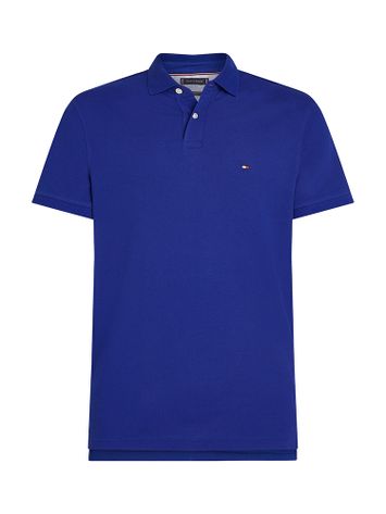Kobalt blauwe polo Tommy Hilfiger 