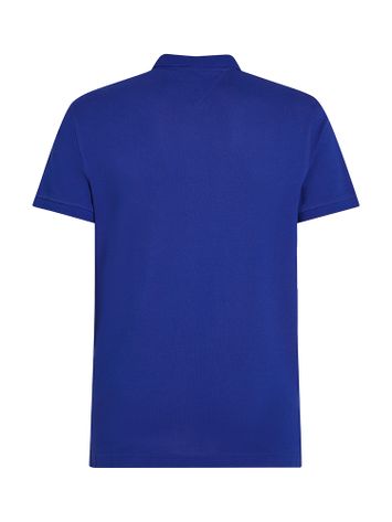 Kobalt blauwe polo Tommy Hilfiger 