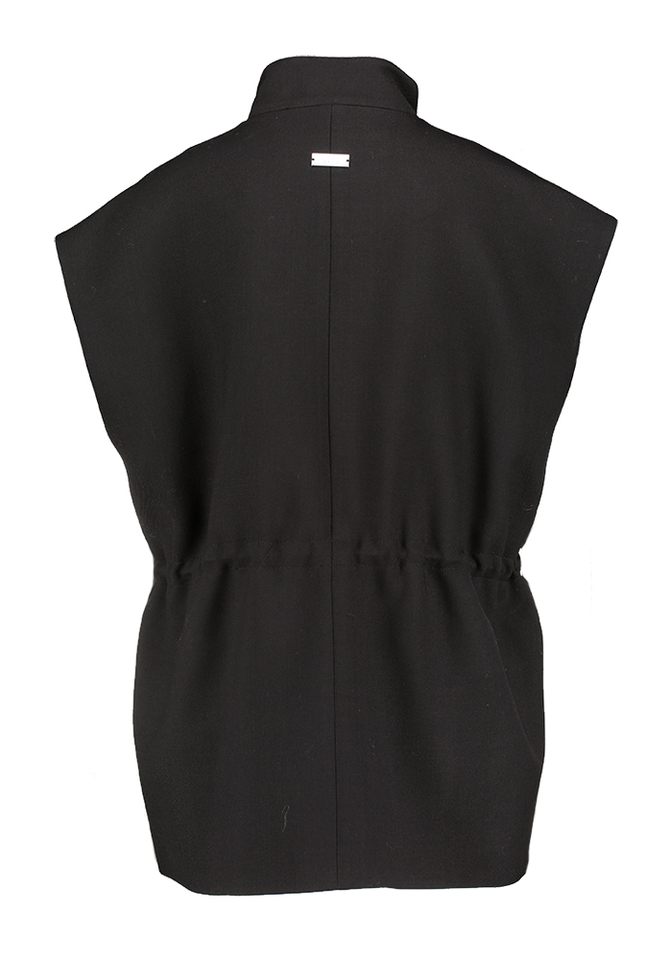 Zwarte mouwloze vest Reed Margaux Lonnberg