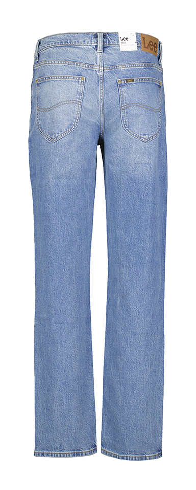 Blauwe straight fit jeans West Lee