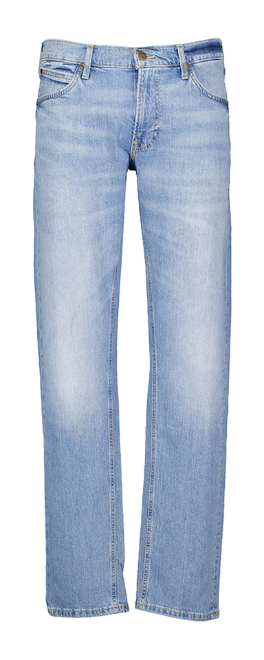 Blauwe straight fit jeans Daren Lee