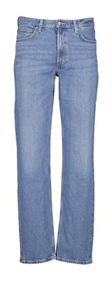 Blauwe regular straight fit jeans West Lee