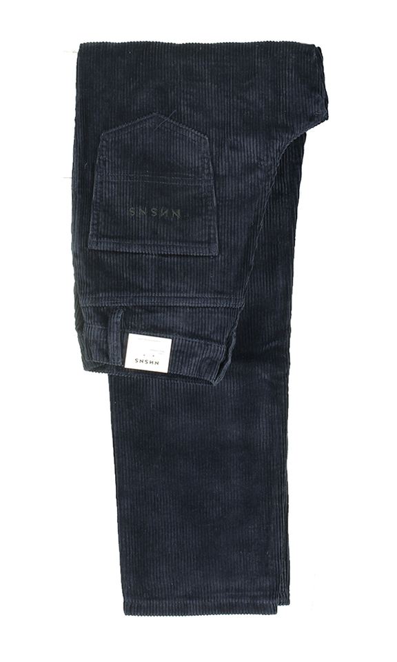 Blauwe broek in corduroy Nessie NNSN 