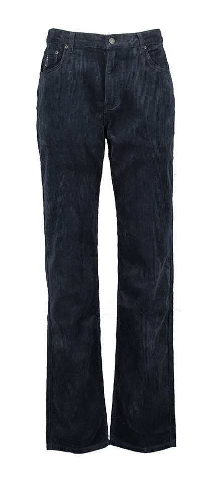 Blauwe broek in rifbluweel Nessie NNSN 