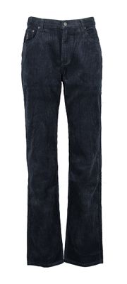 Blauwe broek in rifbluweel Nessie NNSN