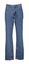 Blue washed denim straight fit jeans Nessie NNSN 