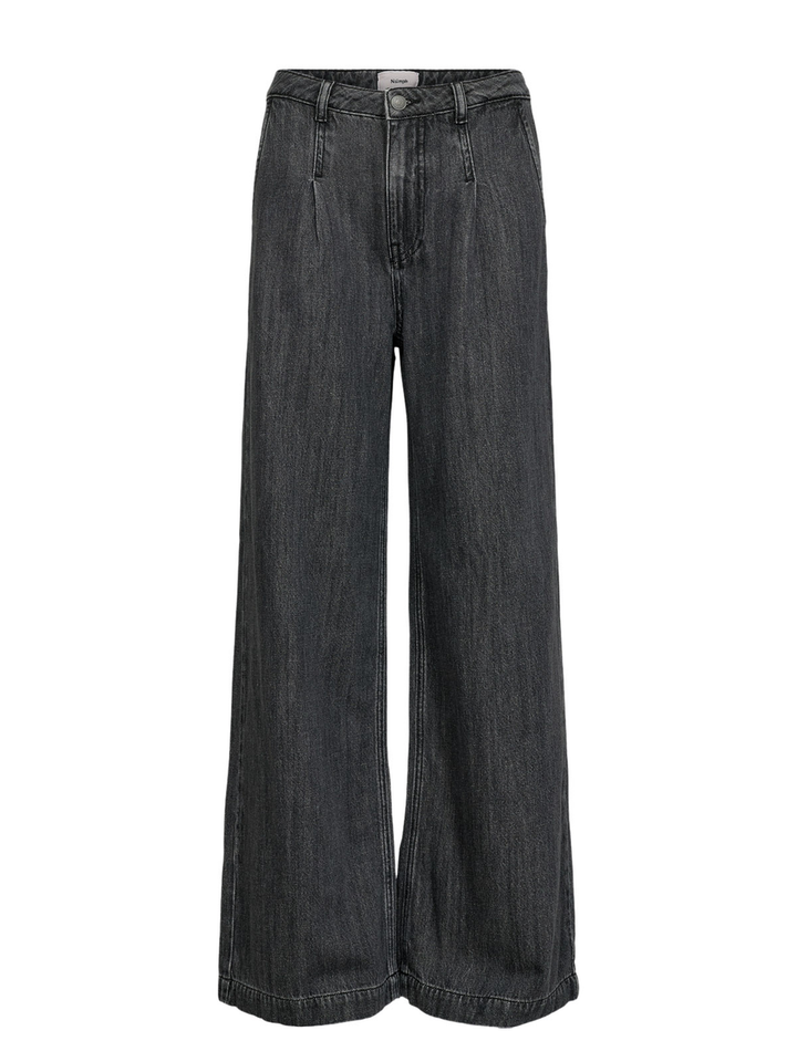 Grije wijdvallende jeans Seoul Jeans Numph