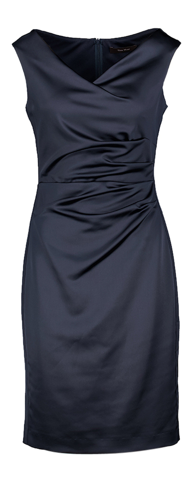 Donkerblauwe feestjurk Vera Mont