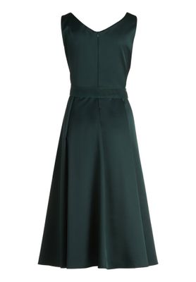 Groene midi feestjurk Vera Mont