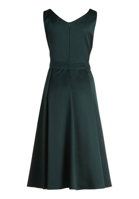 Groene midi feestjurk Vera Mont