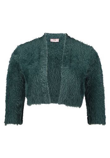Donkergroene fluffy bolero Vera Mont