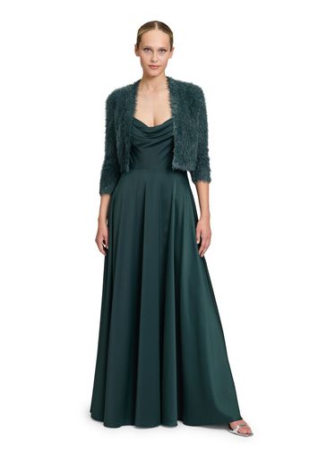 Donkergroene fluffy bolero Vera Mont