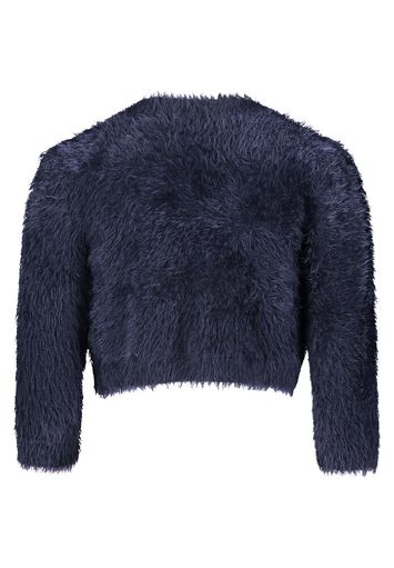 Donkerblauwe fluffy bolero Vera Mont