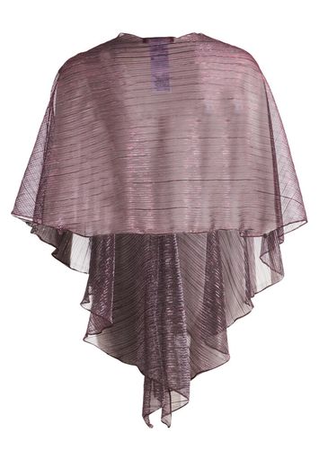 Bordeaux glittersjaal met sluiting