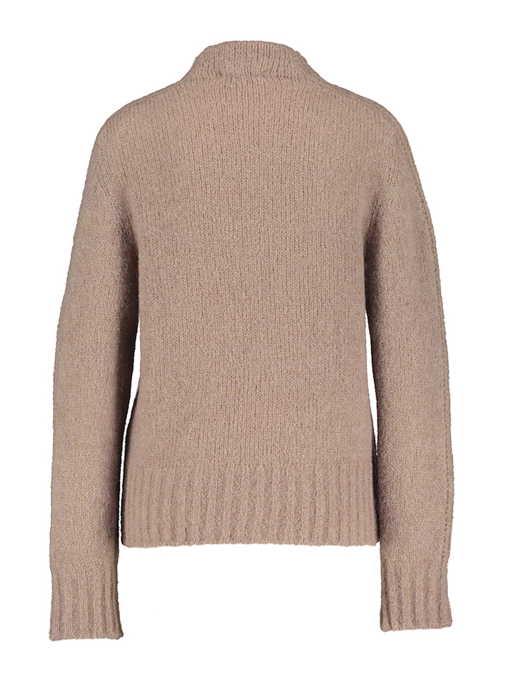 Taupe gebreide trui Brima Maison Anje