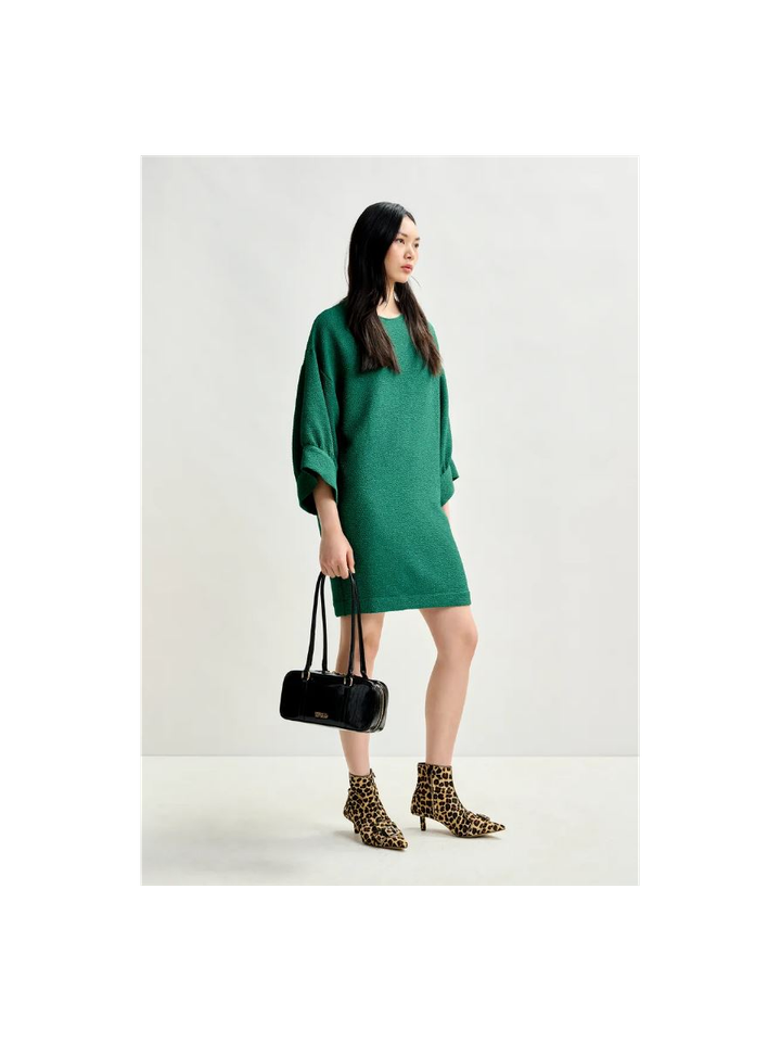 Zwarte glanzende baguette-schoudertas Izodiac Essentiel